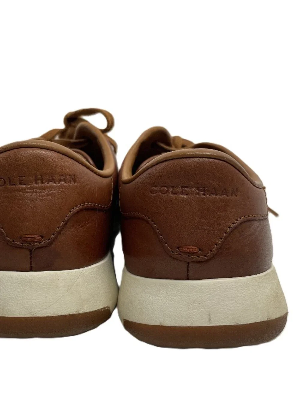 Cole Haan Grandpro Tennis Sneakers Shoes Men’s Size 10 M C22585 Brown Leather